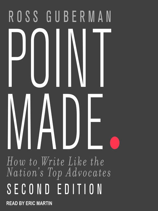 Title details for Point Made by Ross Guberman - Wait list